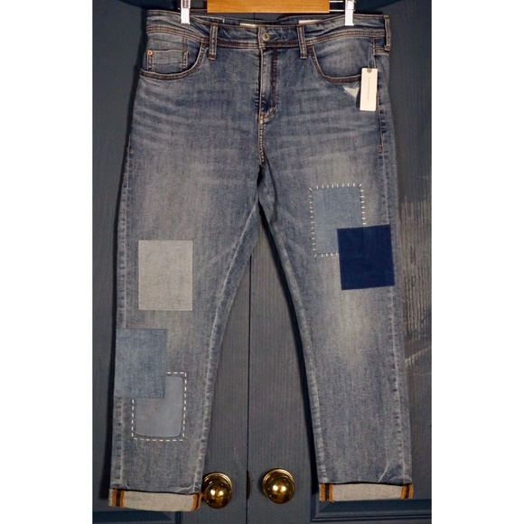 Anthropologie Denim - Anthropologie Pilcro Patchwork Slim Boyfriend Jean
